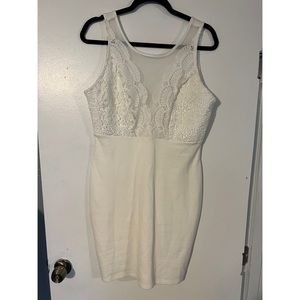 Charlotte Russe White Mini Dress
